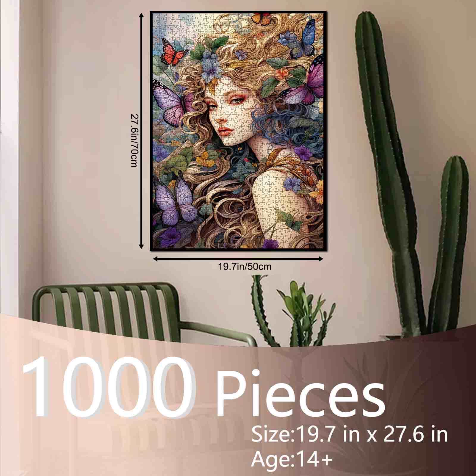 tucocoo-embraced-fairy-flowing-hair-puzzle-1000-teile image 5