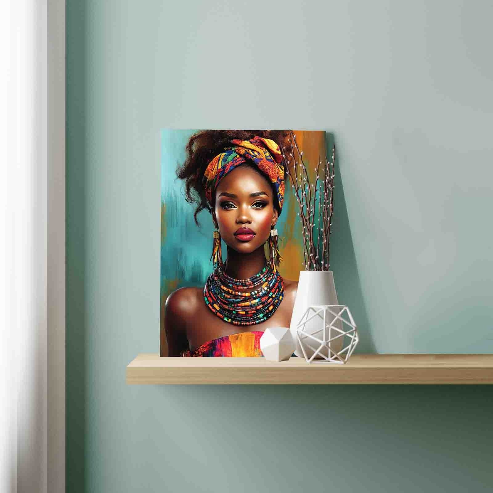 tucocoo-radiant-tribal-beauty-malen-nach-zahlen-portrait image 3