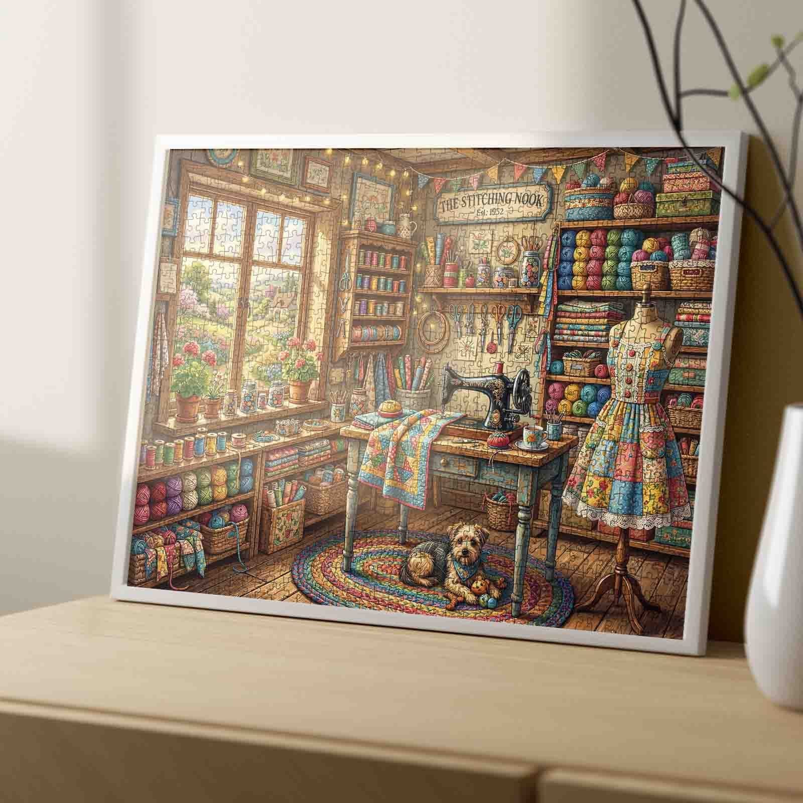 tucocoo-cozy-sewing-quilting-room-puzzle-1000-teile-n-hen image 4