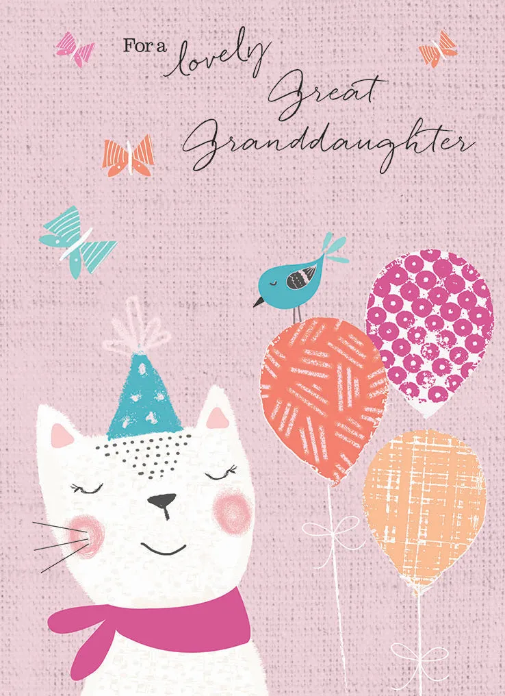 otter-house-family-circle-gru-karte-urenkelin-katze-mit-ballons image 1