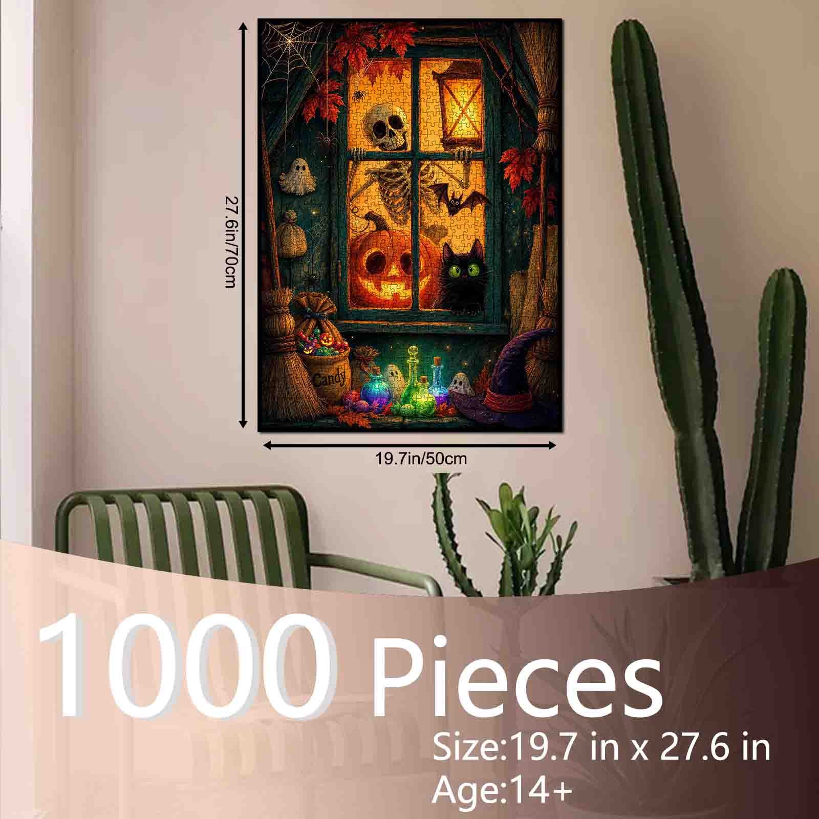 tucocoo-haunted-halloween-window-puzzle-1000-teile-k-rbis image 5