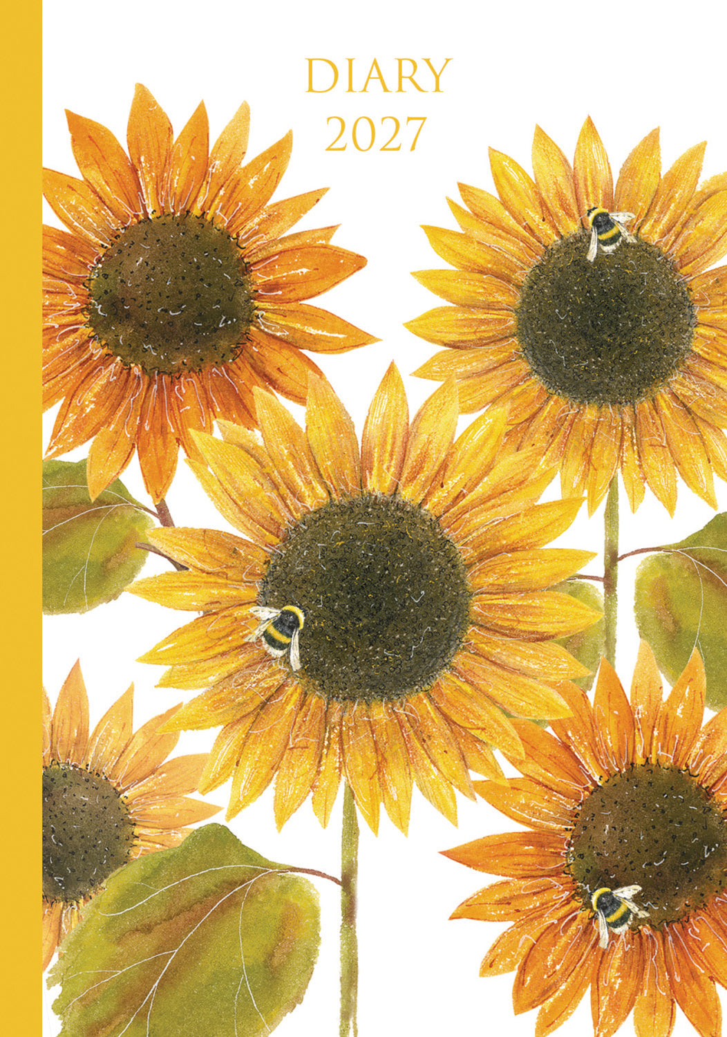 otter-house-sunflowers-taschenkalender-a6-diary-2027 image 1