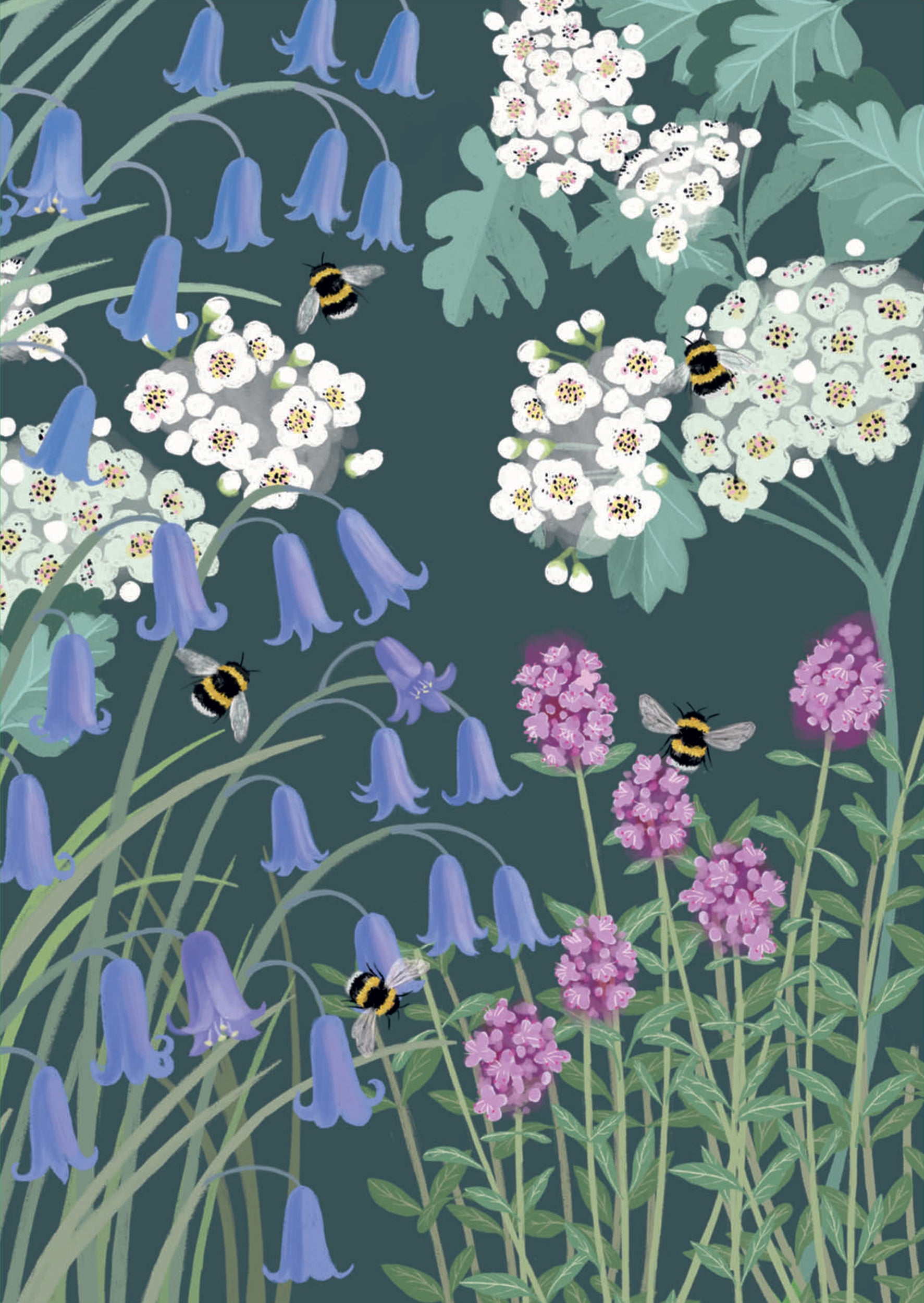 otter-house-rspb-white-blossom-notecards-12-karten image 3