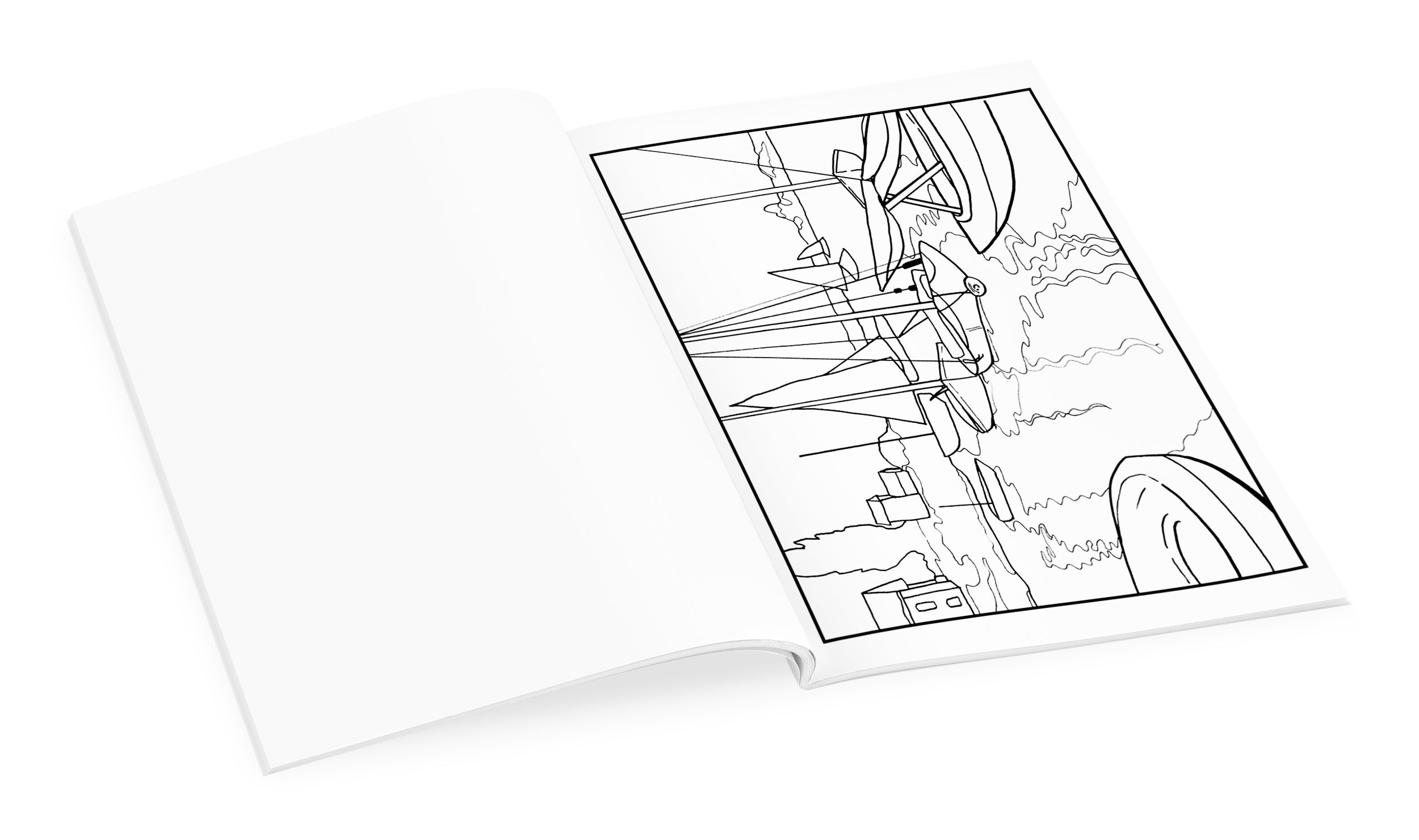 pomegranate-coloring-books-impressionists-on-the-water-malbuch image 3