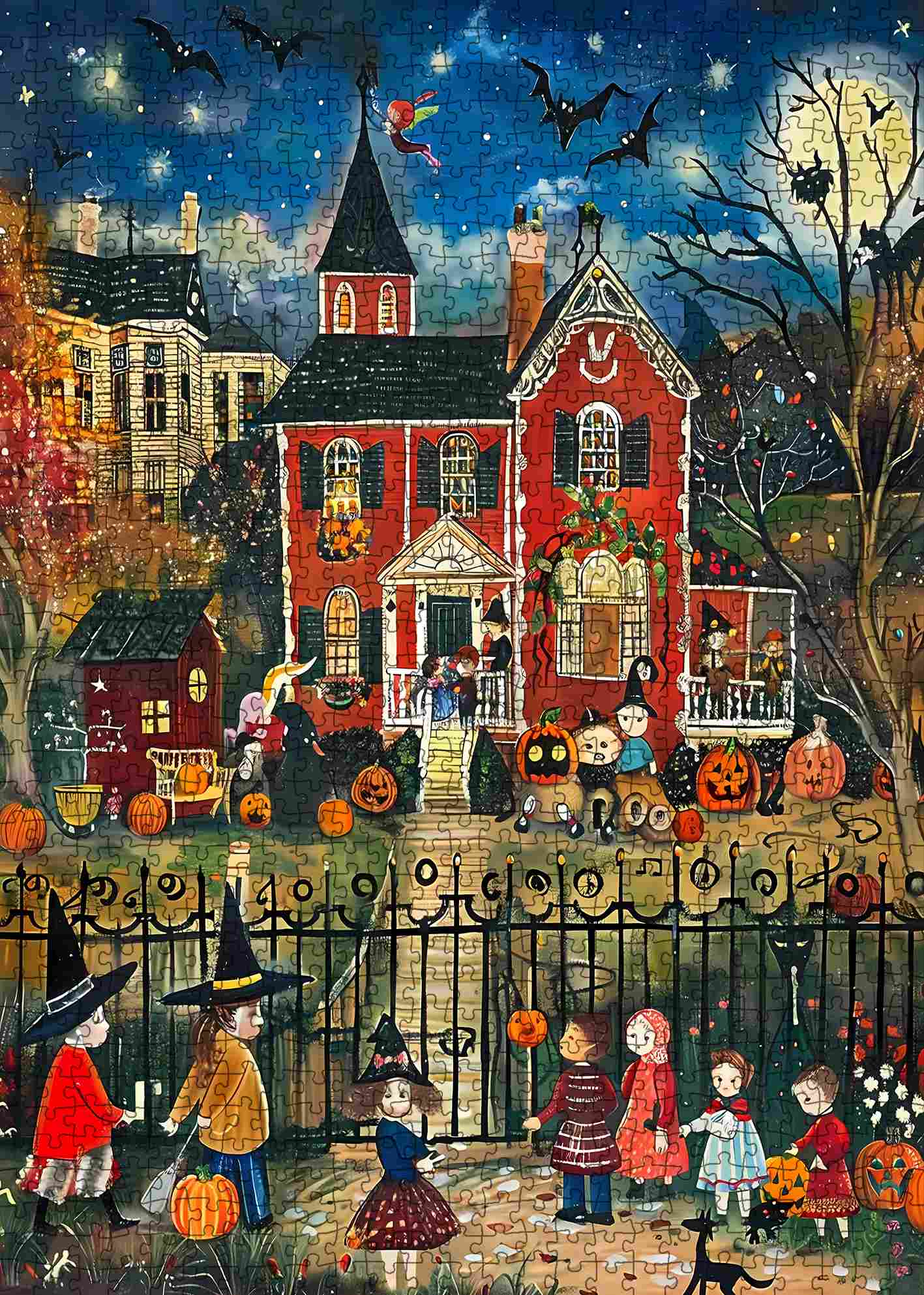 tucocoo-halloween-night-trick-or-treat-puzzle-1000-teile-halloween image 2
