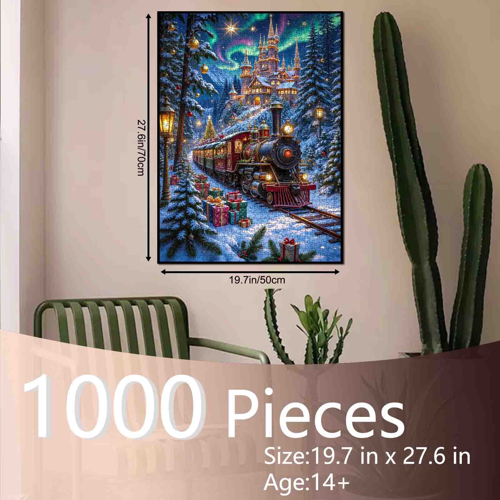 tucocoo-christmas-train-castle-puzzle-1000-teile-weihnachten image 5