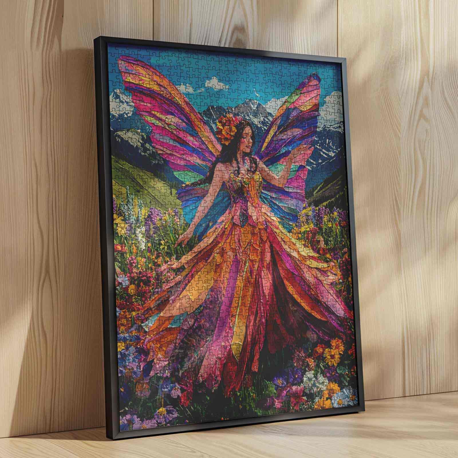 tucocoo-rainbow-fairy-alpine-meadow-puzzle-1000-teile-fee image 4
