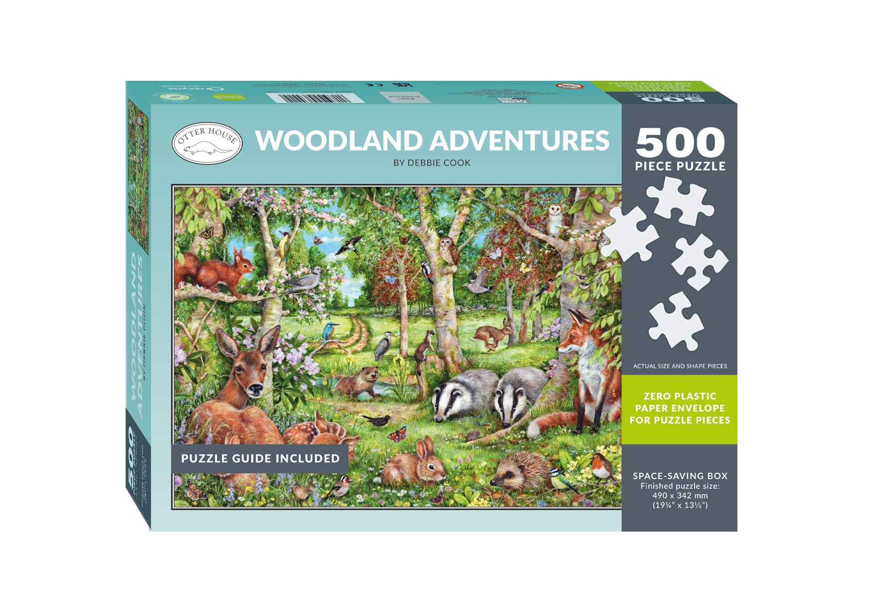 otter-house-woodland-adventures-puzzle-500-teile image 2