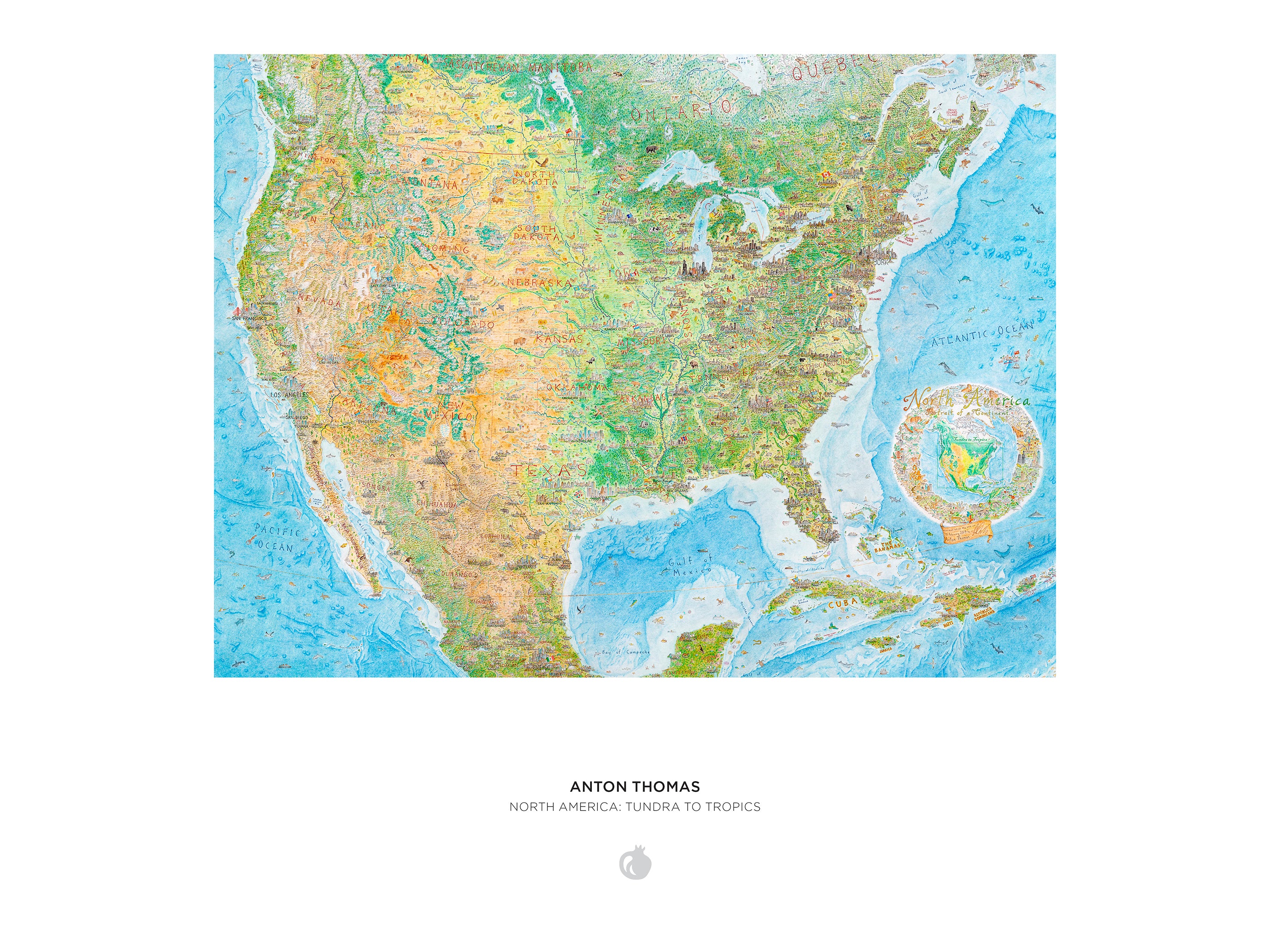 pomegranate-anton-thomas-north-america-puzzle-1000-teile image 3