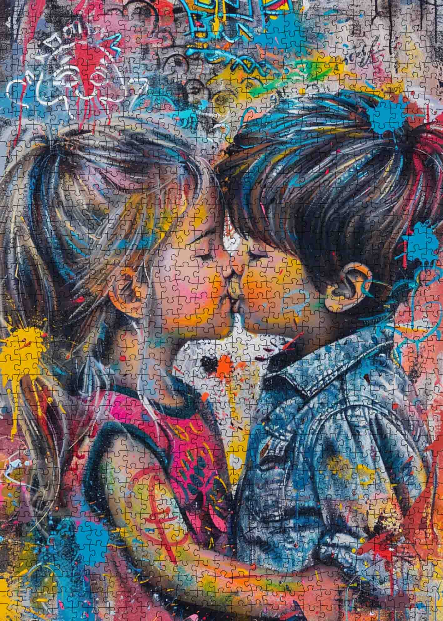 tucocoo-cute-kiss-graffiti-puzzle-1000-teile-liebe image 2