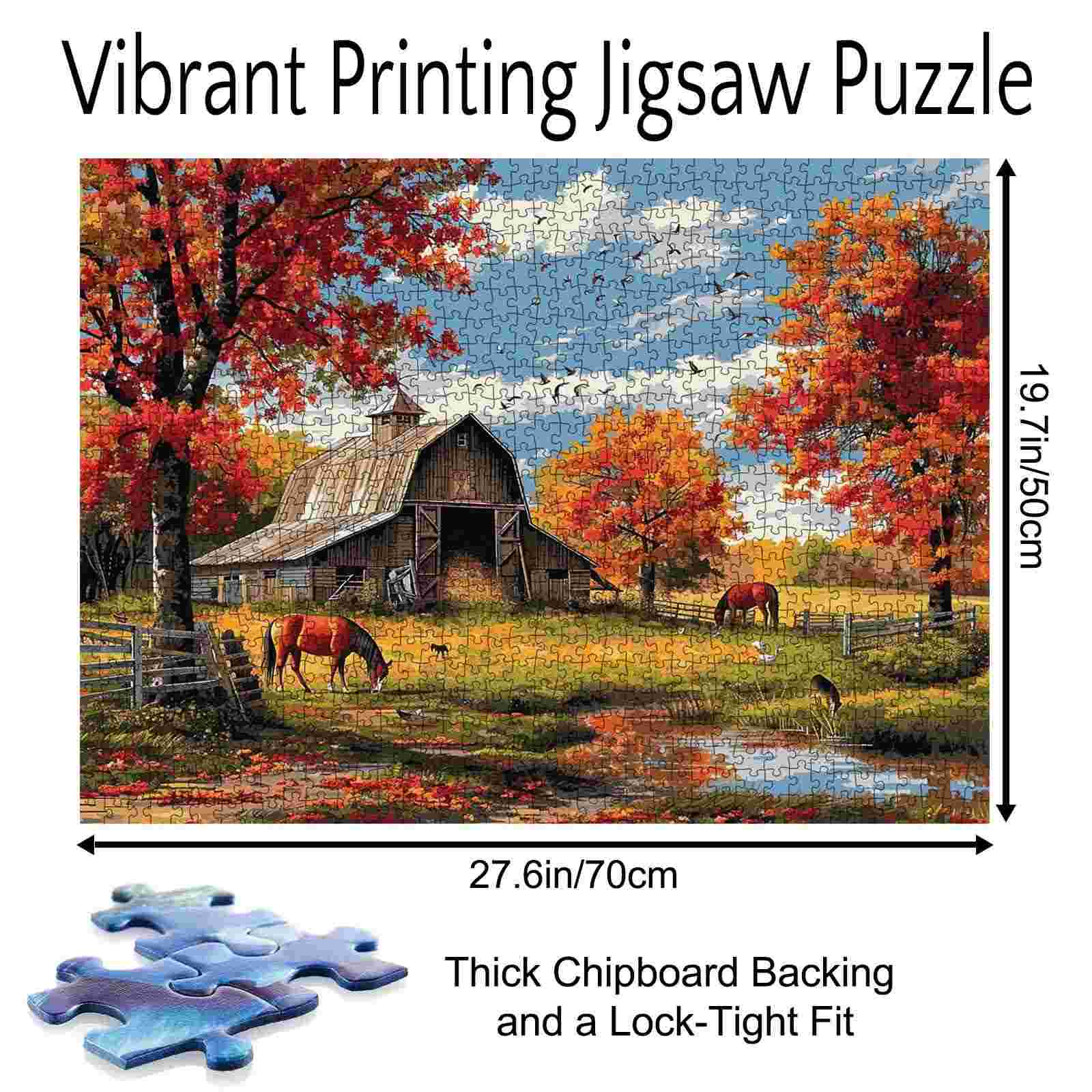 tucocoo-golden-farm-retreat-puzzle-1000-teile-herbstlandschaft image 5