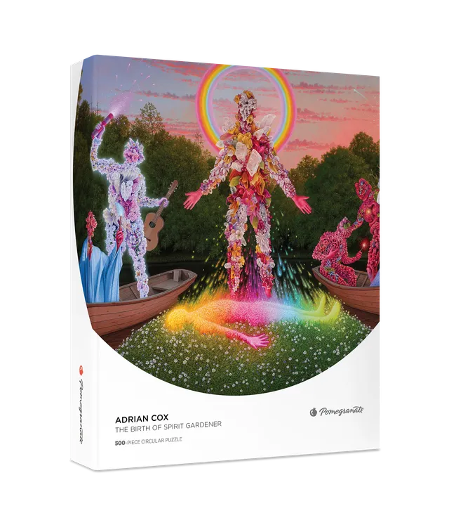 pomegranate-birth-of-spirit-gardener-puzzle-rund-500-teile image 1