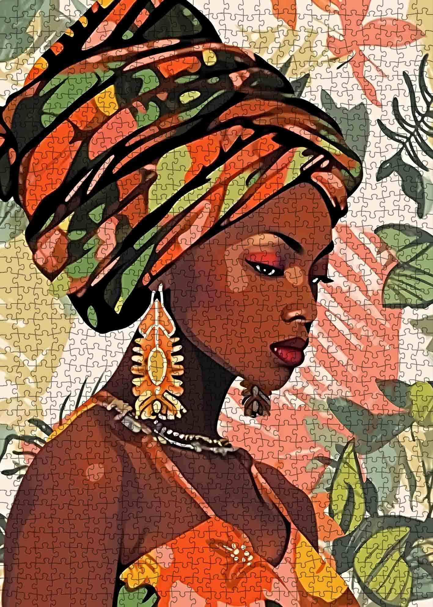 tucocoo-jigsaw-fashion-girl-puzzle-1000-teile-portrait image 2