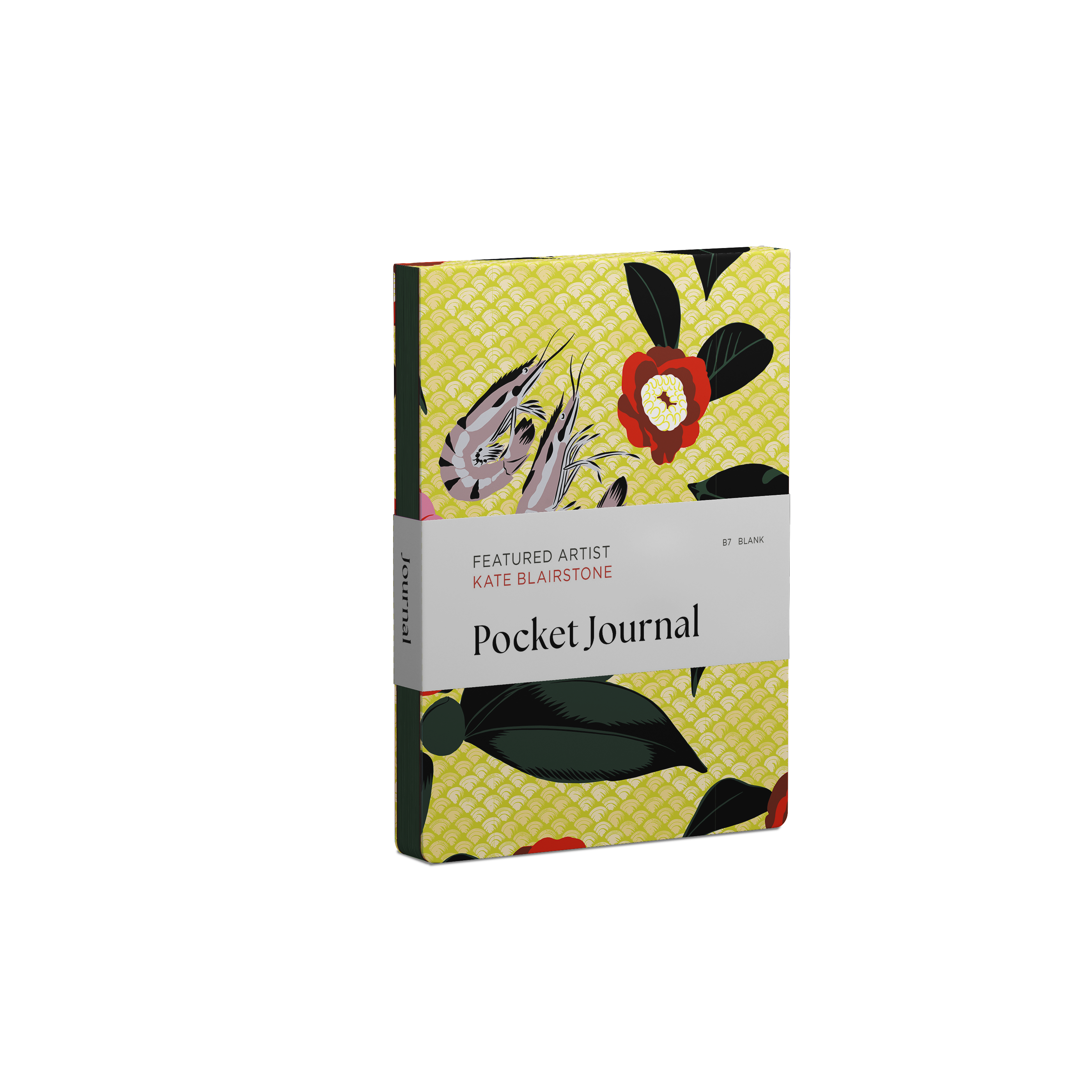 pomegranate-kate-blairstone-pocket-journal-blumen-notizbuch image 1