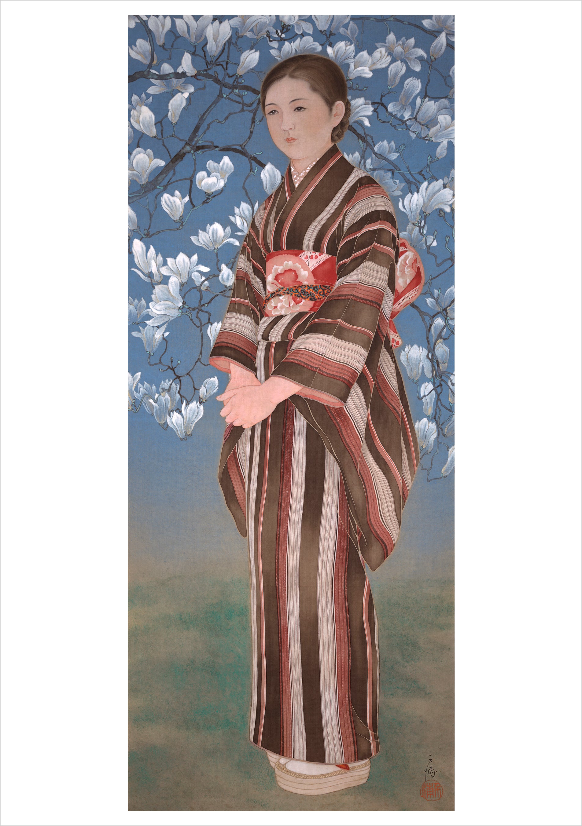 pomegranate-chiura-obata-maiden-northern-japan-karte-einzeln image 1