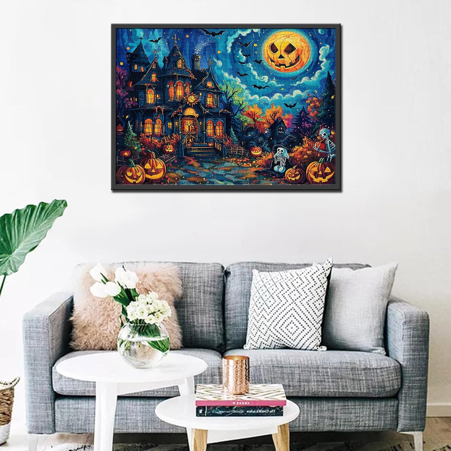 tucocoo-jigsaw-puzzles-pumpkin-moon-puzzle-1000-teile-halloween image 3