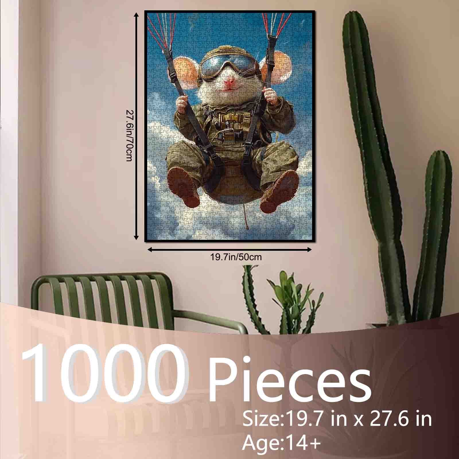 tucocoo-jigsaw-skydiving-mouse-adventure-puzzle-1000-teile-maus image 5
