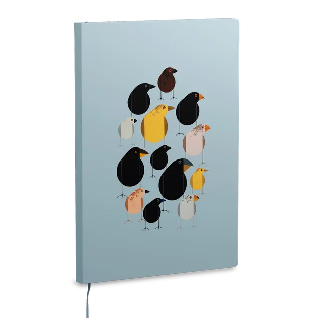 pomegranate-charley-harper-journal-notizbuch-v-gel-standard image 1