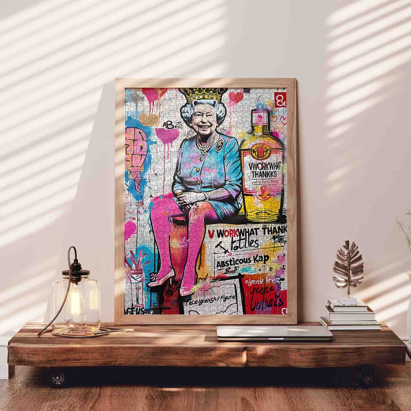 tucocoo-graffiti-queen-pop-art-puzzle-1000-teile-street-art image 3