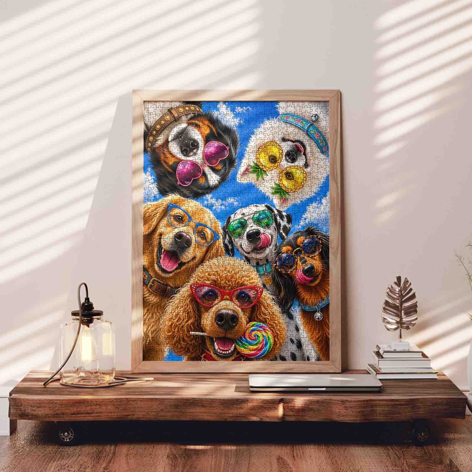 tucocoo-jigsaw-puzzles-funny-dogs-sunglasses-puzzle-1000-teile-hunde image 3
