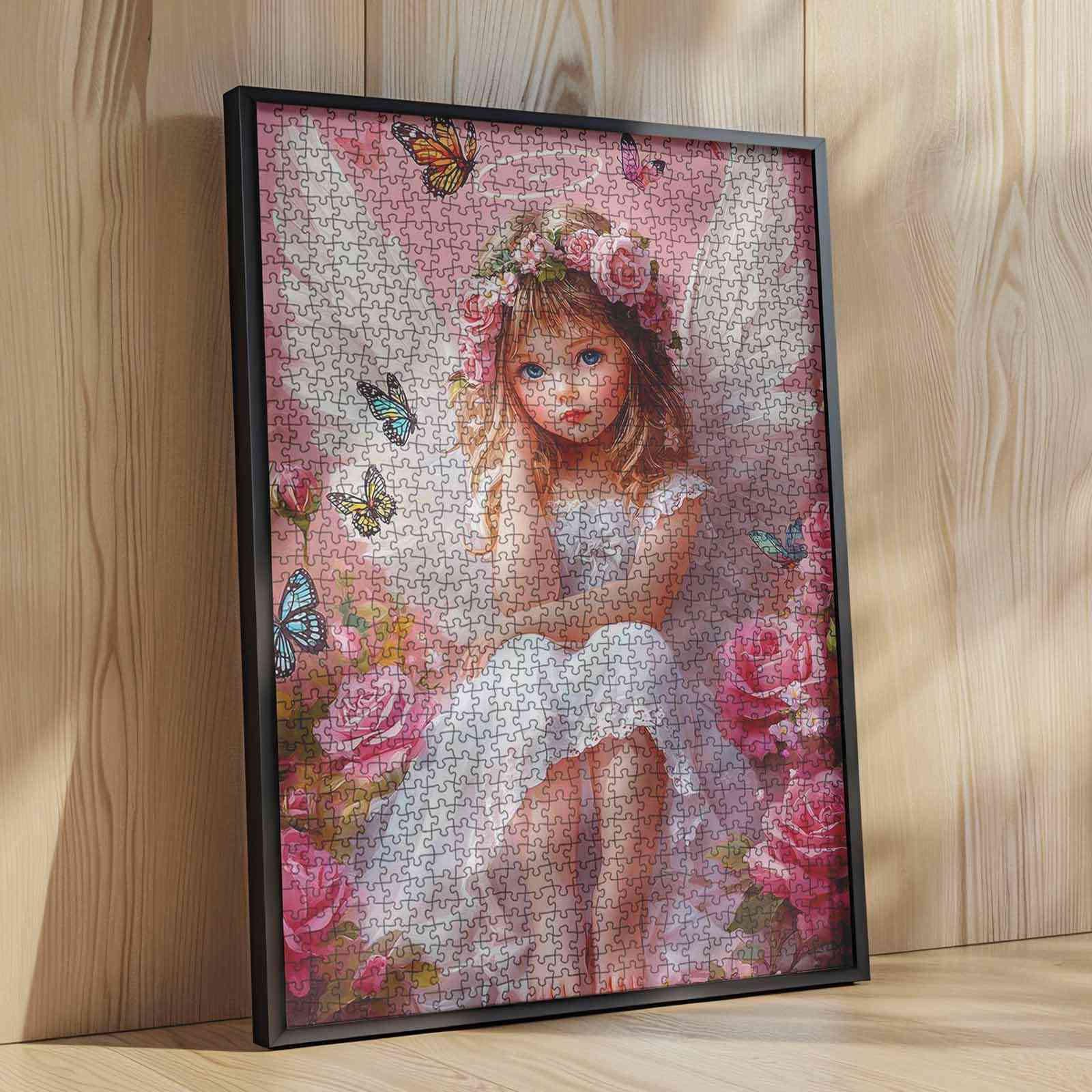 tucocoo-jigsaw-engel-mit-rose-puzzle-1000-teile-fantasy image 4