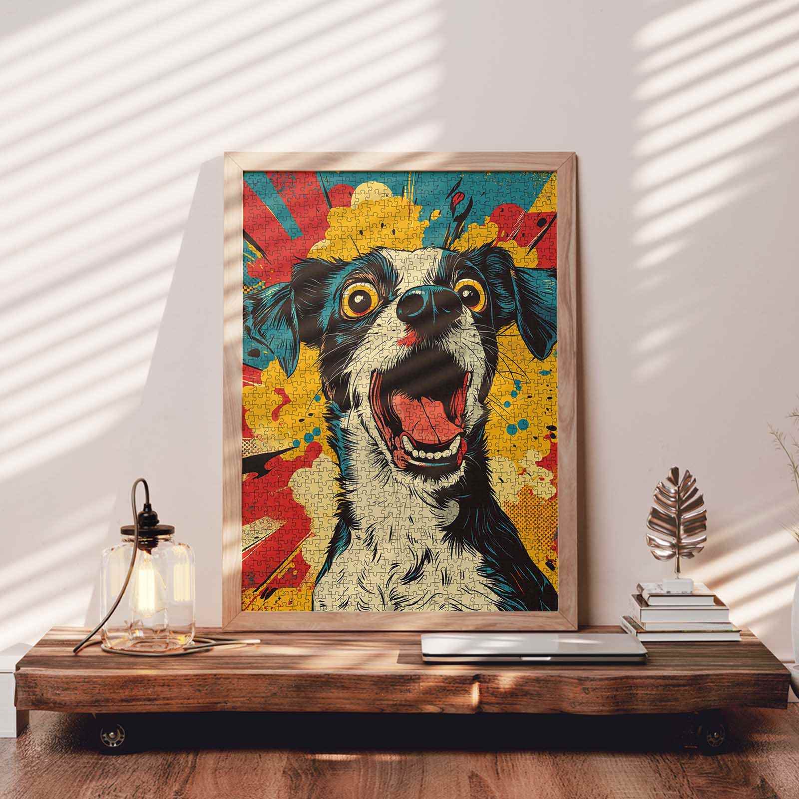 tucocoo-jigsaw-puzzles-pop-art-surprised-dog-puzzle-1000-teile image 3