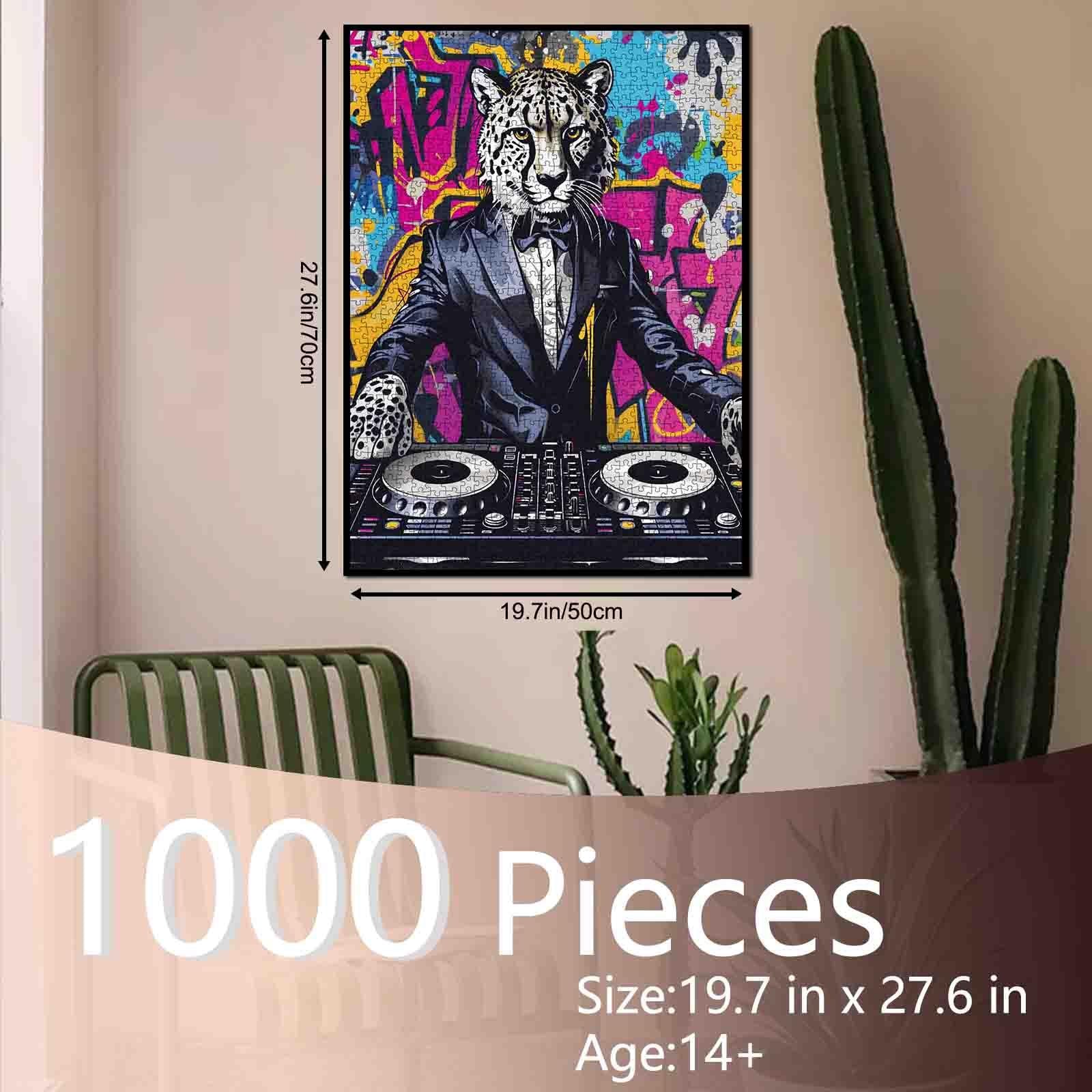 tucocoo-dj-leopard-graffiti-puzzle-1000-teile-leopard image 5