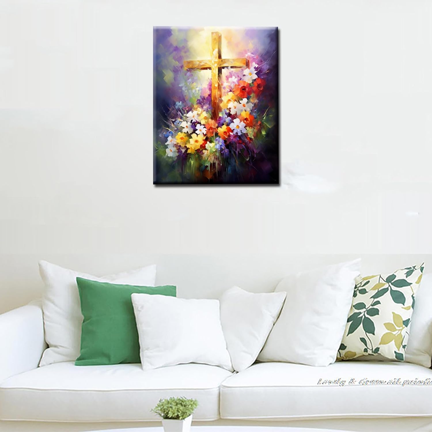 tucocoo-paint-by-numbers-cross-among-flowers-malset-40x50 image 3