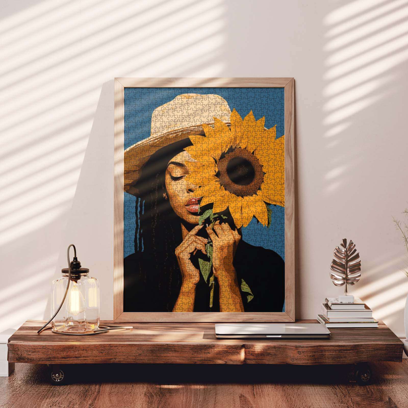 tucocoo-sunflower-muse-puzzle-1000-teile-portrait image 3