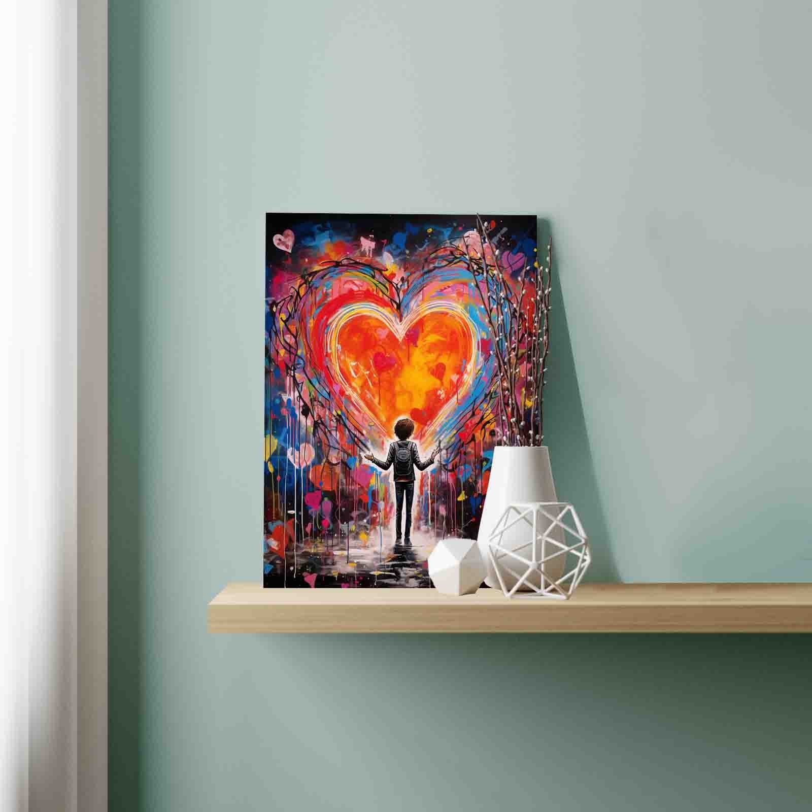 tucocoo-boy-facing-giant-heart-graffiti-malen-nach-zahlen-40x50-ohne-rahmen image 3