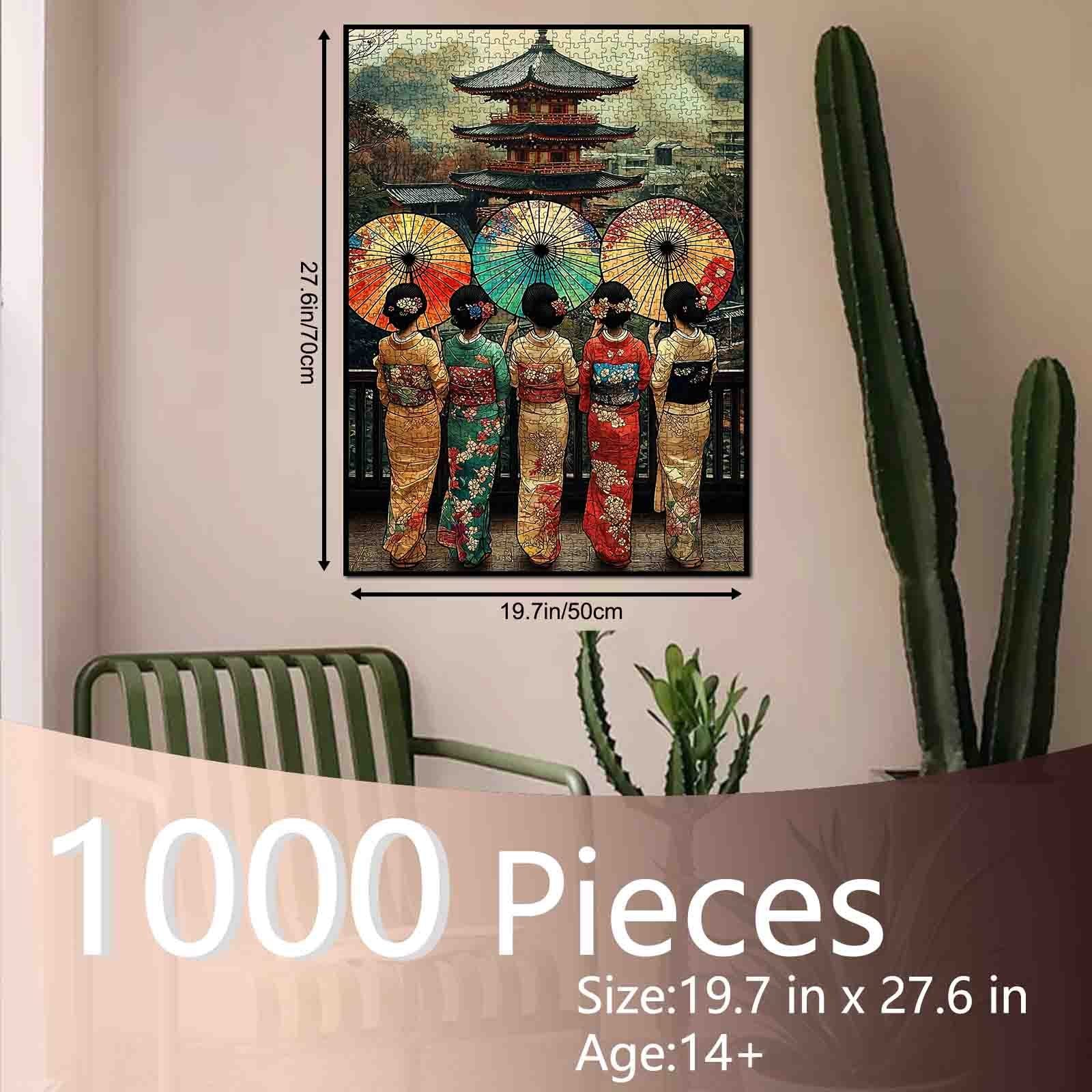 tucocoo-elegant-kimono-girls-kyoto-puzzle-1000-teile-japan image 5