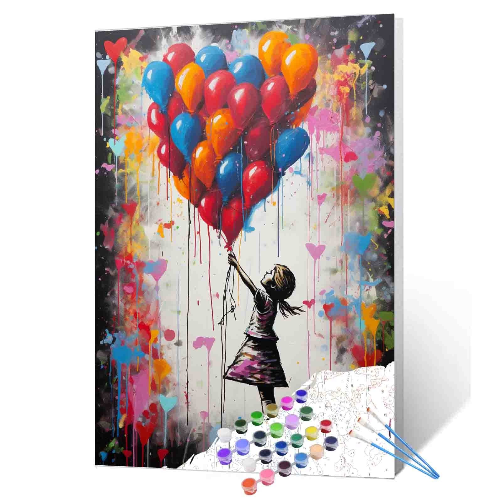 tucocoo-little-girl-balloon-malen-nach-zahlen-40x50-herz image 1