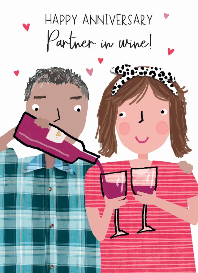 otter-house-greetings-cards-jahrestagskarte-partner-in-wine image 1