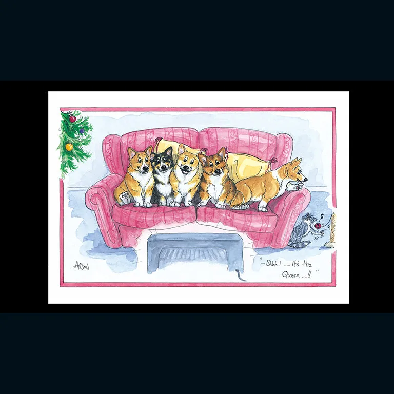 otter-house-alison-s-animals-queen-s-speech-weihnachtskarte image 1