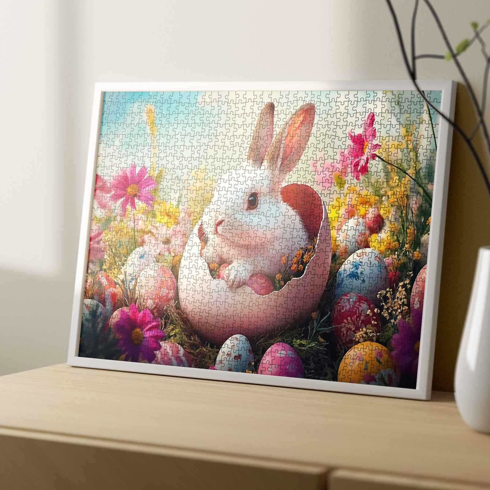 tucocoo-easter-bunny-eggs-puzzle-1000-teile-hase image 4