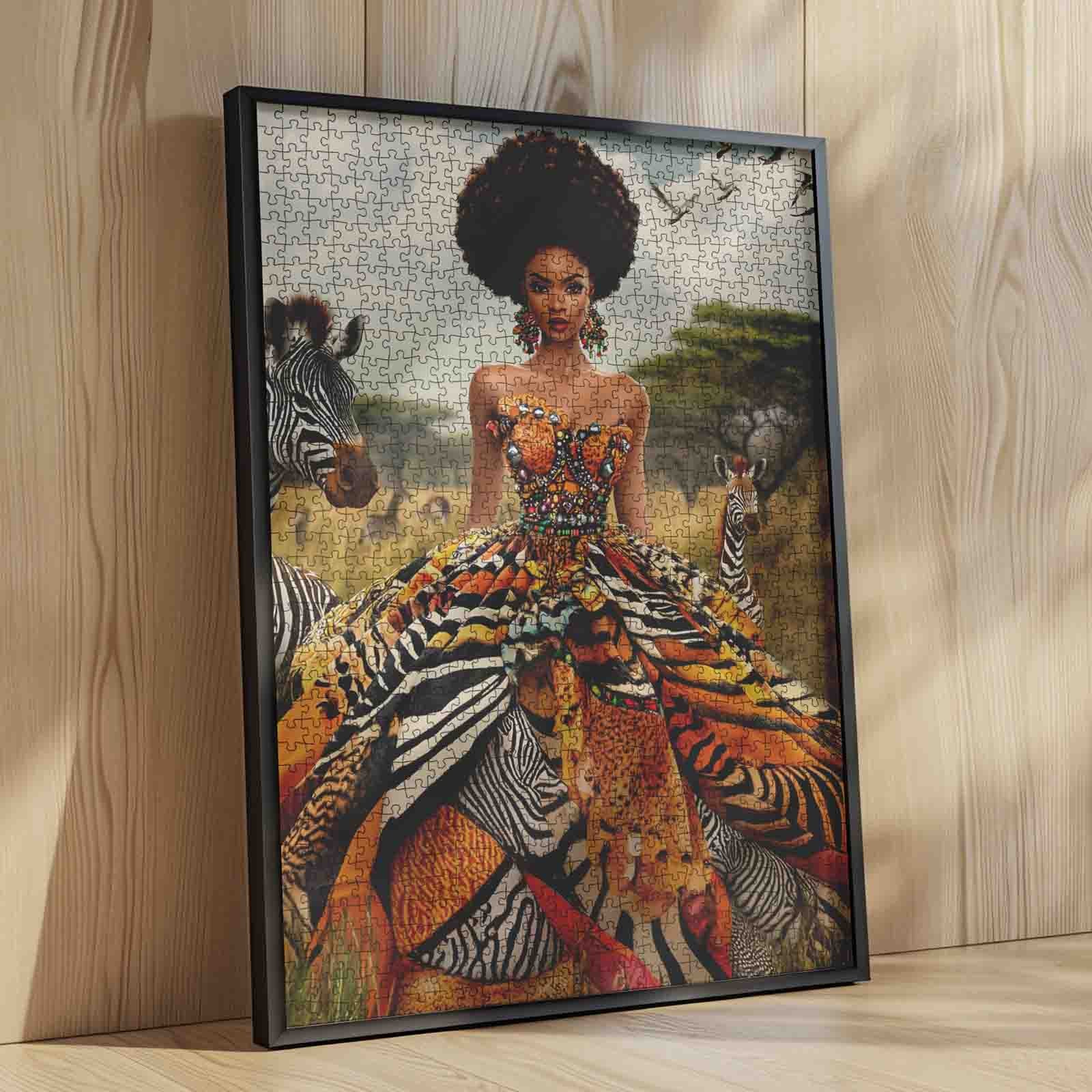 tucocoo-regal-african-beauty-puzzle-1000-teile-savanne image 4
