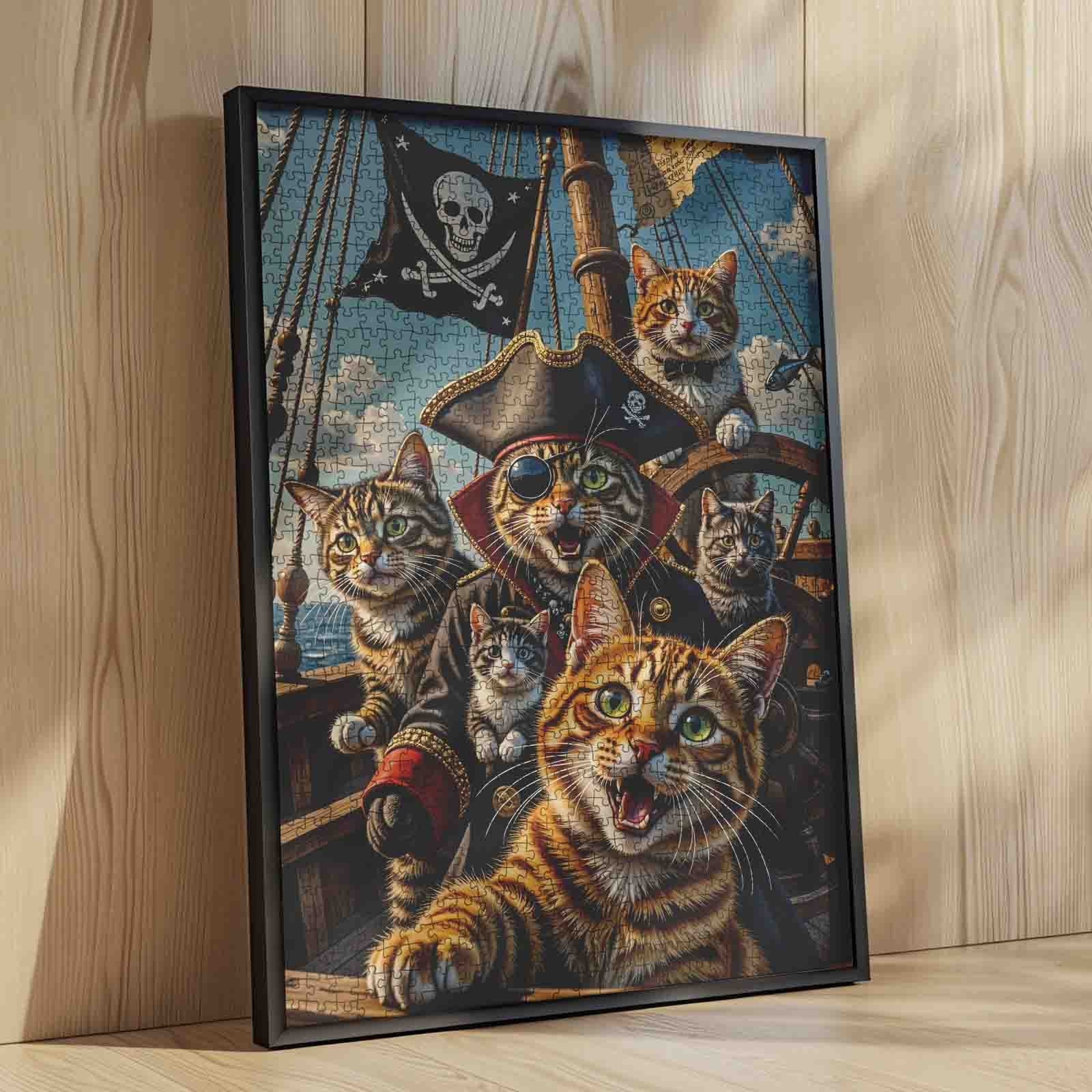 tucocoo-pirate-cat-crew-puzzle-1000-teile-katzen image 4