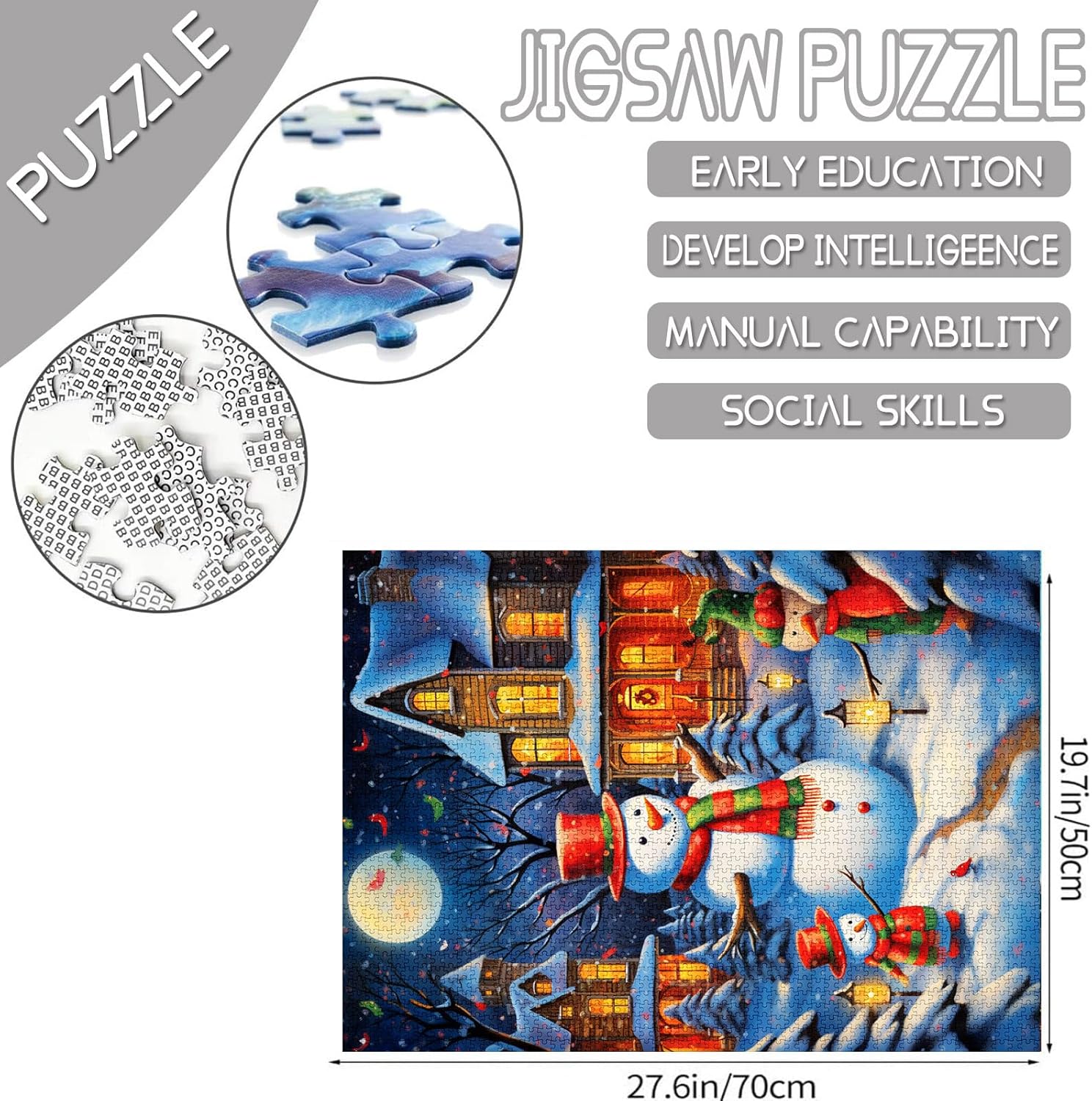 tucocoo-jigsaw-puzzles-snowman-under-the-nightlight-puzzle-1000-teile image 4