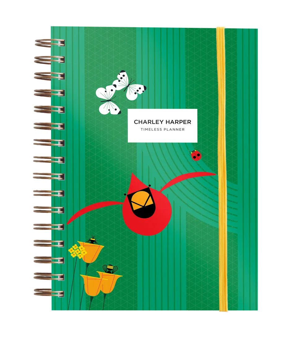 pomegranate-charley-harper-timeless-planer-undatiert-v-gel image 1