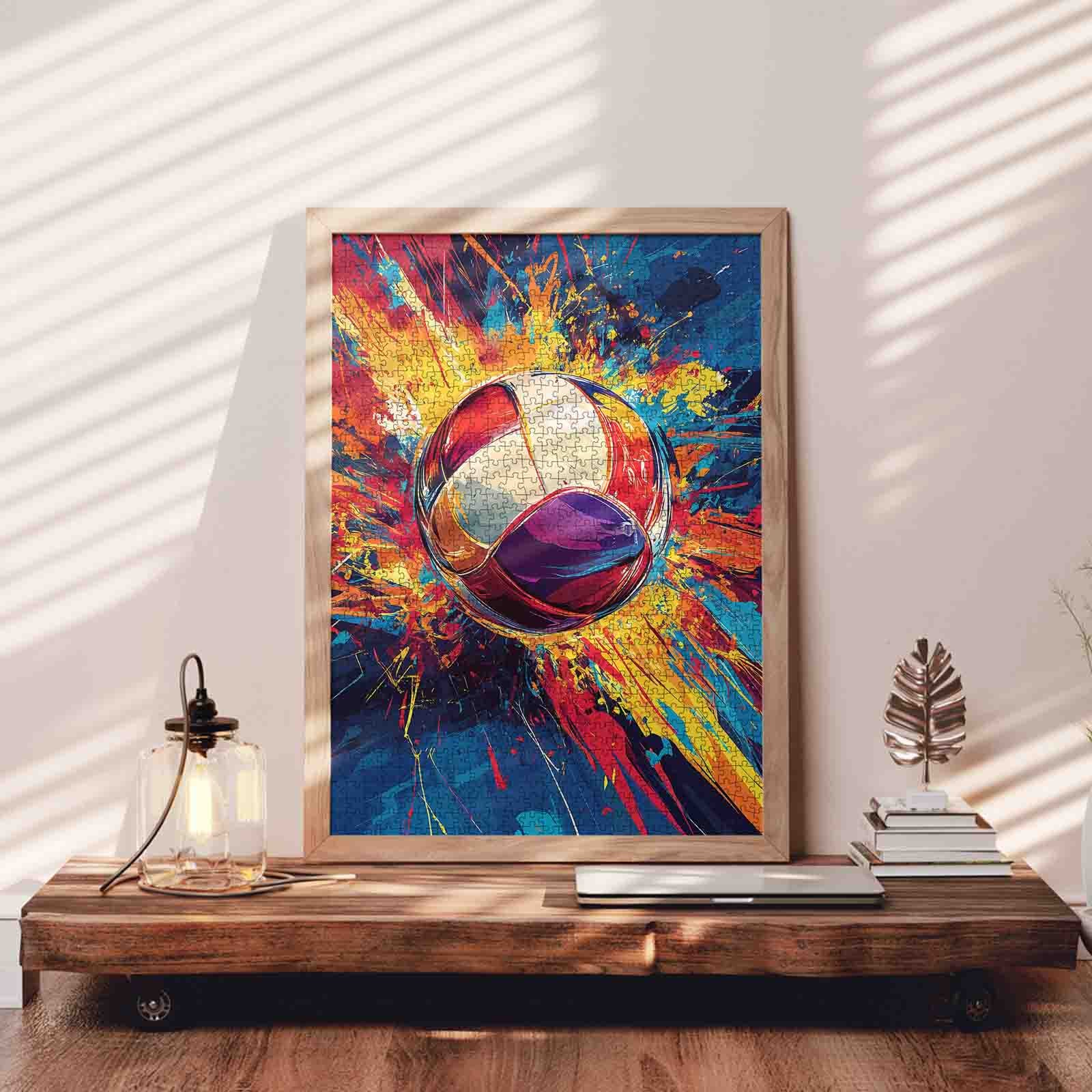tucocoo-jigsaw-puzzles-vibrant-splash-soccer-puzzle-1000-teile-fu-ball image 3