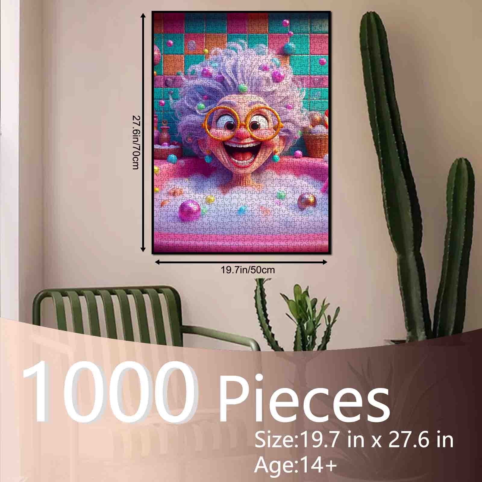 tucocoo-playful-bubble-bath-granny-puzzle-1000-teile-oma image 5