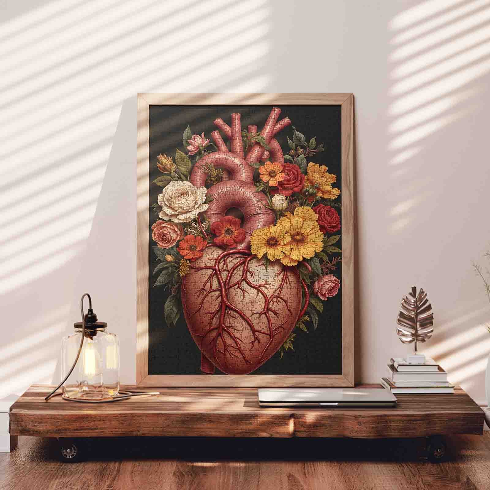 tucocoo-floral-heart-puzzle-1000-teile-blumenherz image 3