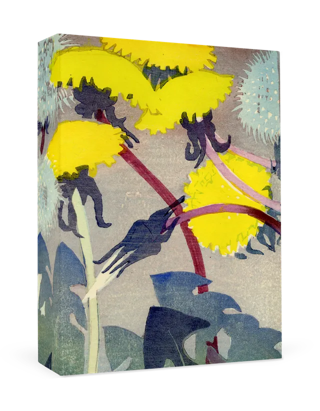 pomegranate-mabel-royds-dandelions-kartenbox-klein-blumen image 1