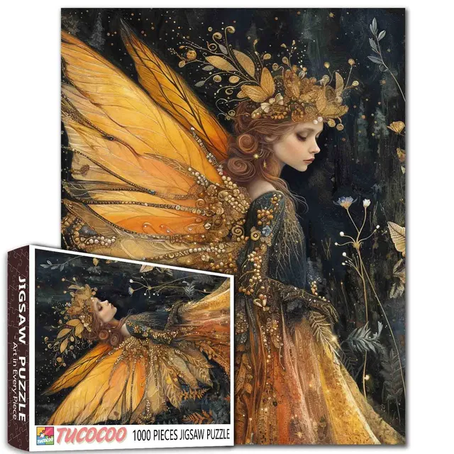 tucocoo-herbst-fee-prinzessin-puzzle-1000-teile image 1