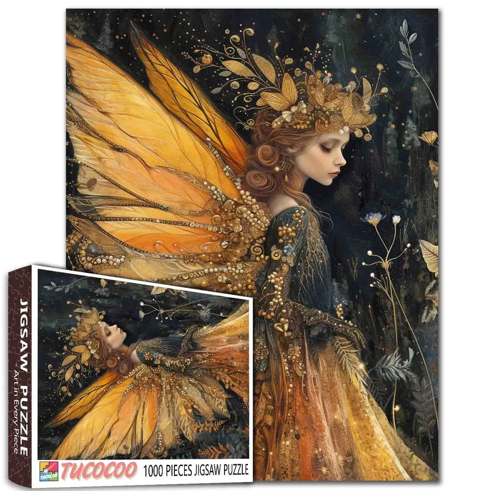 tucocoo-herbst-fee-prinzessin-puzzle-1000-teile image 1