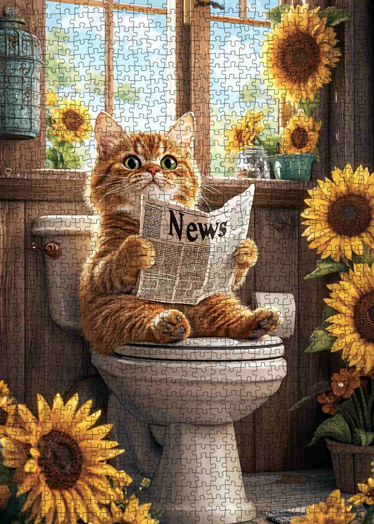 tucocoo-sunflower-morning-cat-puzzle-1000-teile-katze image 2