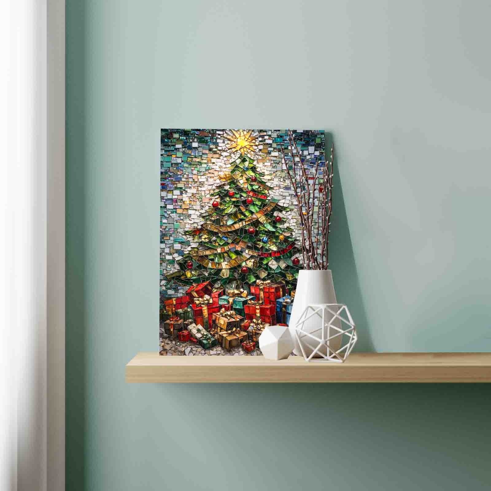 tucocoo-christmas-tree-mosaic-malen-nach-zahlen-40x50-ohne-rahmen image 3
