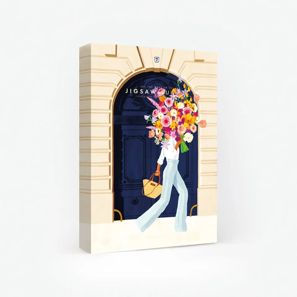 all-the-ways-to-say-parisian-door-puzzle-1000-teile-paris image 1