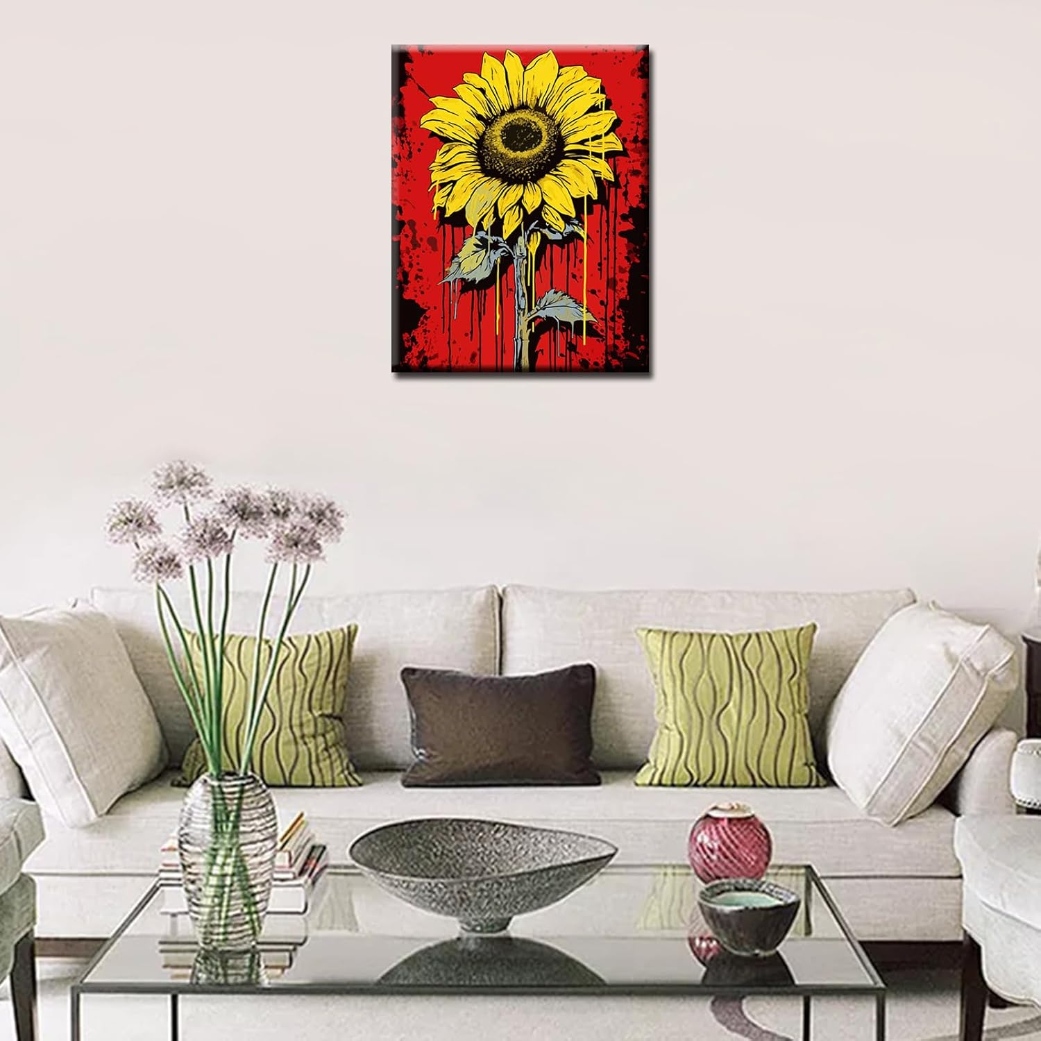 tucocoo-sunflower-graffiti-malen-nach-zahlen-40x50-blumen image 3