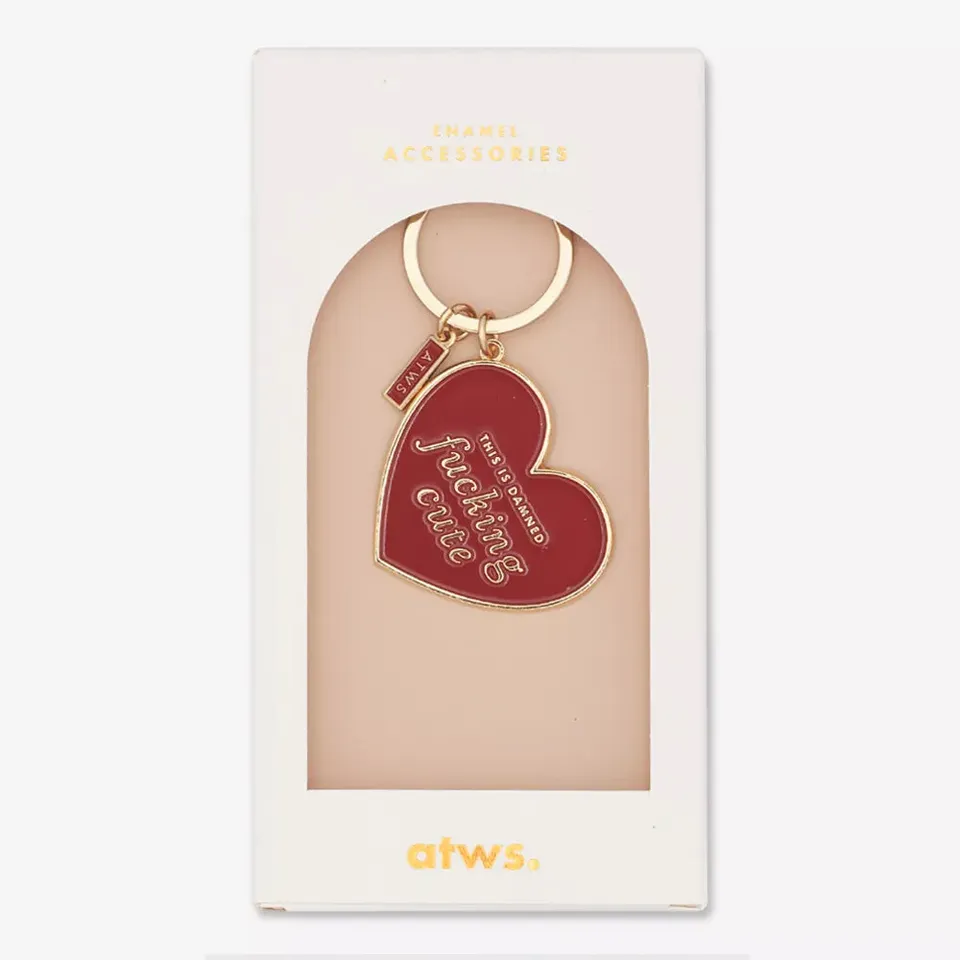 all-the-ways-to-say-f-cute-schl-sselanh-nger-emaille-gold image 1